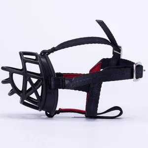 Kryt úst pro psy - prevenci kousání a štěkání, umožňuje pití a funění - rozměry: 11.2*10.7*14.3cm (černý) TopTechnology Kryt úst pro psy - prevenci kousání a štěkání, umožňuje pití a funění - rozměry: 11.2*10.7*14.3cm (černý) TopTechnology