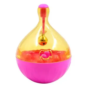 Kuličková míč na jídlo pro psy - tréninková a zábavná hračka (Růžová, 14*9.5cm) TopTechnology Kuličková míč na jídlo pro psy - tréninková a zábavná hračka (Růžová, 14*9.5cm) TopTechnology