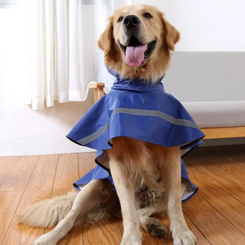 Reflexní pláštěnka pro psy Teddy Golden Retriever - fialová, velikost XS TopTechnology