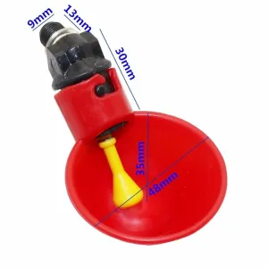Automatický napáječ pro kuřata a králíky s žlutým bradavkovým systémem TopTechnology