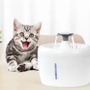 Elektrický zásobník vody pro domácí zvířata s nočním světlem, 2.5L TopTechnology Elektrický zásobník vody pro domácí zvířata s nočním světlem, 2.5L TopTechnology