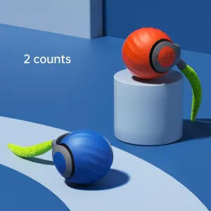 Interaktivní kočičí hračka - Smart Self Rolling Ball, USB dobíjecí, 2 rychlosti (oranžová) TopTechnology Interaktivní kočičí hračka - Smart Self Rolling Ball, USB dobíjecí, 2 rychlosti (oranžová) TopTechnology