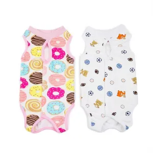 Oblečení pro kočky - prodyšné a protizánětlivé oblečení pro sterilizaci, Velikost: S (Donut) TopTechnology Oblečení pro kočky - prodyšné a protizánětlivé oblečení pro sterilizaci, Velikost: S (Donut) TopTechnology