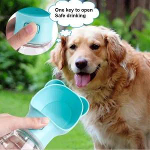 Přenosný venkovní dávkovač vody pro psy a kočky - Malý medvěd (modrý) TopTechnology Přenosný venkovní dávkovač vody pro psy a kočky - Malý medvěd (modrý) TopTechnology