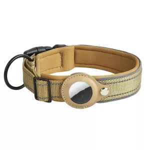 Obojek pro psa s AirTag pro 2. a 1. generaci, XL (Tmavě Khaki) TopTechnology Obojek pro psa s AirTag pro 2. a 1. generaci, XL (Tmavě Khaki) TopTechnology