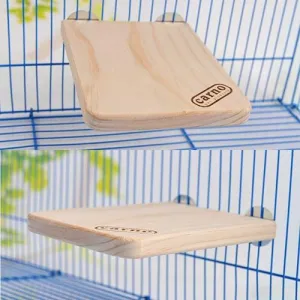Dřevěný obdélníkový trampolín pro malé domácí mazlíčky TopTechnology Dřevěný obdélníkový trampolín pro malé domácí mazlíčky TopTechnology