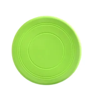 Interaktivní létající disk pro psy - odolný, měkký, plovoucí (zelený) TopTechnology