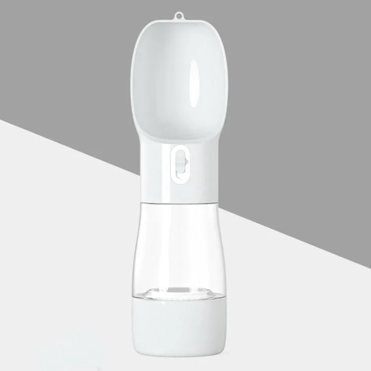 Miska pro domácí mazlíčky 2v1 - integrovaná miska na vodu a krmivo (stříbrná šedá) TopTechnology