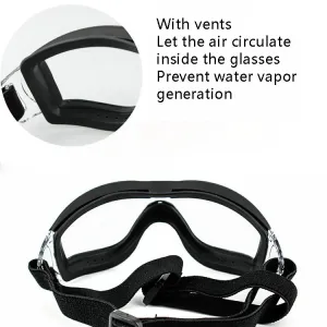 Pet Goggles - Průhledné brýle pro psy, voděodolné, větruodolné TopTechnology Pet Goggles - Průhledné brýle pro psy, voděodolné, větruodolné TopTechnology