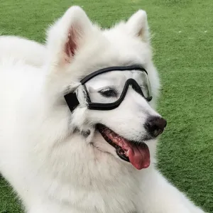 Pet Goggles - Průhledné brýle pro psy, voděodolné, větruodolné TopTechnology Pet Goggles - Průhledné brýle pro psy, voděodolné, větruodolné TopTechnology