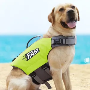 Reflexní plovací vesty pro psy, velikost: M (fluorescentní zelená) TopTechnology Reflexní plovací vesty pro psy, velikost: M (fluorescentní zelená) TopTechnology
