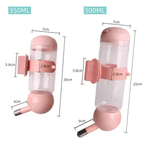 Závěsný zásobník vody pro domácí zvířata, 350ml (světle zelený) TopTechnology
