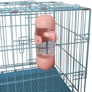Závěsný zásobník vody pro domácí zvířata, 350ml (světle zelený) TopTechnology