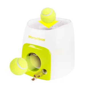 AFP Tennis Food Reward Machine - Chytrá krmící hračka pro psy (Zelená + 1 míček) TopTechnology