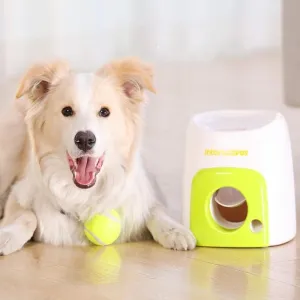 AFP Tennis Food Reward Machine - Chytrá krmící hračka pro psy (Zelená + 1 míček) TopTechnology