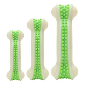 Hračka pro psy Pet Toy Molar Stick - nylonová kost s masovou chutí, malá varianta TopTechnology
