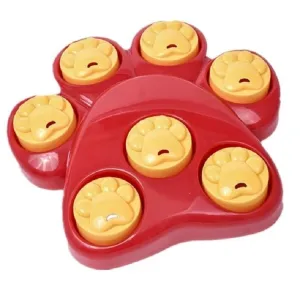 Hračka pro psy - Zpomalená miska na snacky pro domácí mazlíčky (červená) TopTechnology Hračka pro psy - Zpomalená miska na snacky pro domácí mazlíčky (červená) TopTechnology