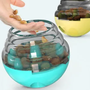 Puzzle Training Pet Food Leakage Toy Tumbler Ball Dog Toy (Lake Blue) TopTechnology Puzzle Training Pet Food Leakage Toy Tumbler Ball Dog Toy (Lake Blue) TopTechnology