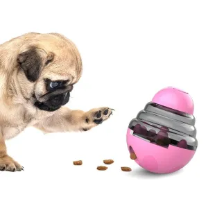 Puzzle Training Pet Food Leakage Toy Tumbler Ball Dog Toy (Lake Blue) TopTechnology Puzzle Training Pet Food Leakage Toy Tumbler Ball Dog Toy (Lake Blue) TopTechnology