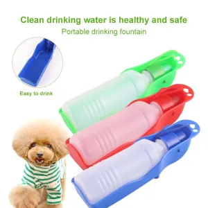 250ml Přenosná láhev na vodu pro psa/mazlíčka - náhodná barva TopTechnology