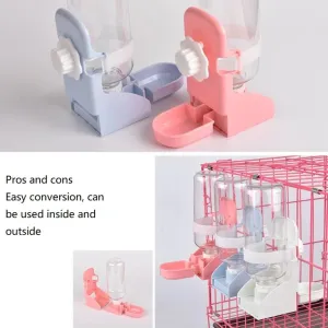 500ml Automatik pro pití pro kočky a psy - Růžový TopTechnology