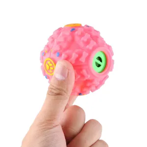 Hračky pro domácí mazlíčky - Hlasitá míčová hračka pro psy, velikost S, průměr 7 cm (Růžová) TopTechnology Hračky pro domácí mazlíčky - Hlasitá míčová hračka pro psy, velikost S, průměr 7 cm (Růžová) TopTechnology