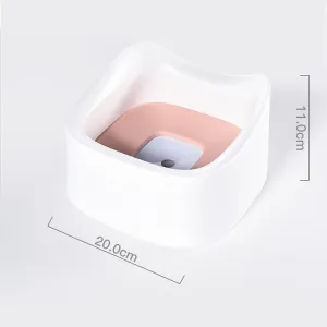 Plovoucí miska na pití pro domácí zvířata bez mokrého čumáku (Sakura prášek) TopTechnology