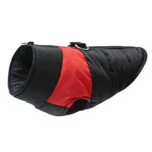 Bavlněný vestový lyžařský oblek pro psy, velikost: 5XL, obvod hrudníku: 68cm, délka zad: 60cm (červený) TopTechnology Bavlněný vestový lyžařský oblek pro psy, velikost: 5XL, obvod hrudníku: 68cm, délka zad: 60cm (červený) TopTechnology