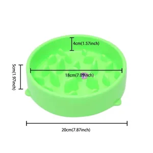 Pet Bowl proti udušení PP miska (zelená) TopTechnology Pet Bowl proti udušení PP miska (zelená) TopTechnology
