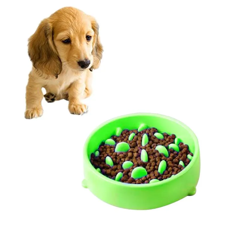 Pet Bowl proti udušení PP miska (zelená) TopTechnology