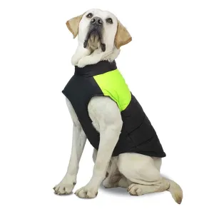Zimní košile pro psy z prodyšné bavlny, velikost: 5XL, obvod hrudníku: 68cm, délka zad: 60cm (zelená) TopTechnology Zimní košile pro psy z prodyšné bavlny, velikost: 5XL, obvod hrudníku: 68cm, délka zad: 60cm (zelená) TopTechnology