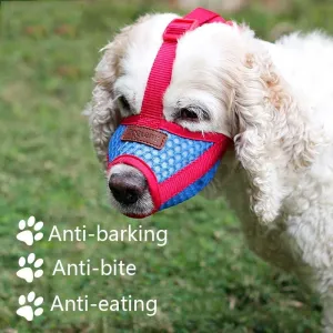 Doglemi Můstek pro psy - Doplňky pro domácí zvířata, prodyšný, zastavující štěkání, kryt na psí čenich TopTechnology