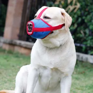 Doglemi Můstek pro psy - Doplňky pro domácí zvířata, prodyšný, zastavující štěkání, kryt na psí čenich TopTechnology