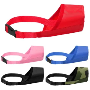 Kryt pro psy, nastavitelné, prodyšné nylonové muzzly, černý, velikost 14 cm TopTechnology