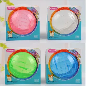 Kuličková hračka pro křečky bez držáku, náhodný výběr barvy, vel. L, průměr 14,5 cm TopTechnology