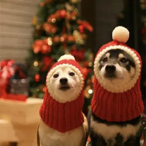 Pet Autumn & Winter Woolen Christmas Hat, vel. L TopTechnology Pet Autumn & Winter Woolen Christmas Hat, vel. L TopTechnology