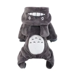 Teplý kabát pro psy Pet Coral Fleece pro čtyřláčé mazlíčky, velikost XL (šedý) TopTechnology Teplý kabát pro psy Pet Coral Fleece pro čtyřláčé mazlíčky, velikost XL (šedý) TopTechnology