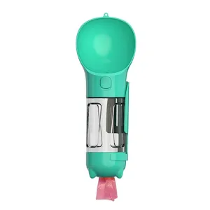 3v1 Bezpečná Nádoba na Vodu pro Psy, Přenosná Lahvička, 300ml (Jezero Modrá) TopTechnology 3v1 Bezpečná Nádoba na Vodu pro Psy, Přenosná Lahvička, 300ml (Jezero Modrá) TopTechnology