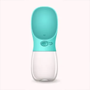 Cestovní láhev na vodu pro domácí zvířata 350 ml (modrá) TopTechnology