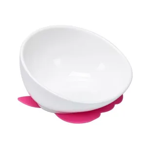 Keramická miska pro psy s protiskluzovou podložkou (Bílá miska + Červená podložka) TopTechnology
