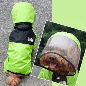 Průhledná pláštěnka pro psy Seasons - XXXL (Růžová) TopTechnology