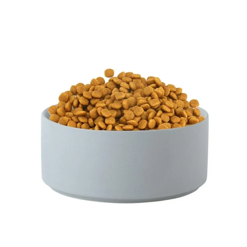 Keramická miska pro kočky a psy 15.5cm/850ml, šedá TopTechnology