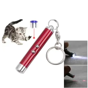 LED Red Point Fancy Cat Funny Laser Pen (Červená) TopTechnology LED Red Point Fancy Cat Funny Laser Pen (Červená) TopTechnology