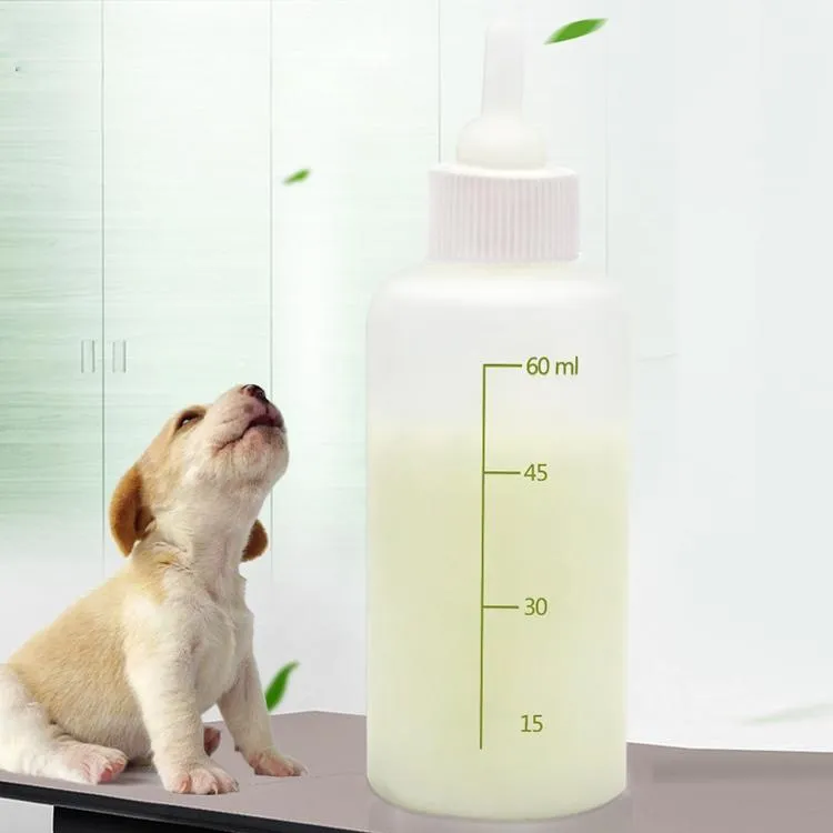 Sada lahví pro štěňata a koťata s více savičkami a čistícím kartáčem 60ml x 1 TopTechnology