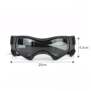 Brýle pro psy Pet Anti-UV se měkkým rámem (červené) TopTechnology