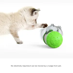 Hračka pro domácí mazlíčky - Pet Swing Bear s vyvážením a únikem potravy (Růžová Bílá) TopTechnology