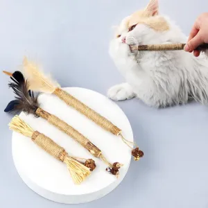 Hračky pro kočky - Cat Teething Stick s kočičími bylinkami TopTechnology Hračky pro kočky - Cat Teething Stick s kočičími bylinkami TopTechnology
