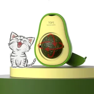 Hračky pro kočky: Catnip Balls a Avocado Teaser pro čištění zubů (Mint Ball) TopTechnology