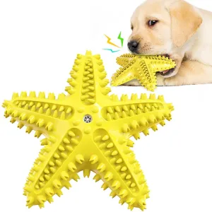 Hračky pro psy Starfish Voice - Molar Stick s únikem jídla (žlutá) TopTechnology Hračky pro psy Starfish Voice - Molar Stick s únikem jídla (žlutá) TopTechnology