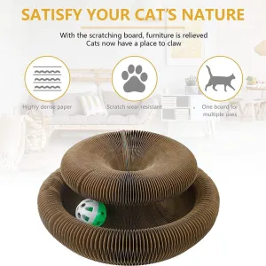 LM1012 Organ Cat Scratching Board - Hračky pro Kočky s Zvonkáčkem TopTechnology